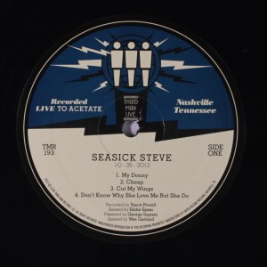 Seasick Steve - Live at Third Man Records [vinyl]
