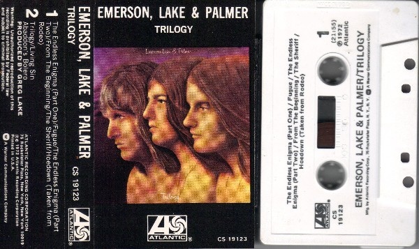 emerson lake & palmer trilogy cassette