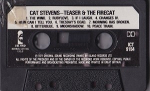 cat stevens vinyl cassette