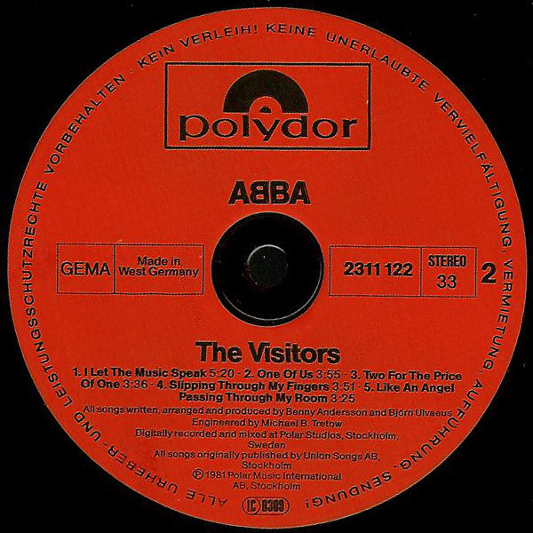 ABBA vinyl