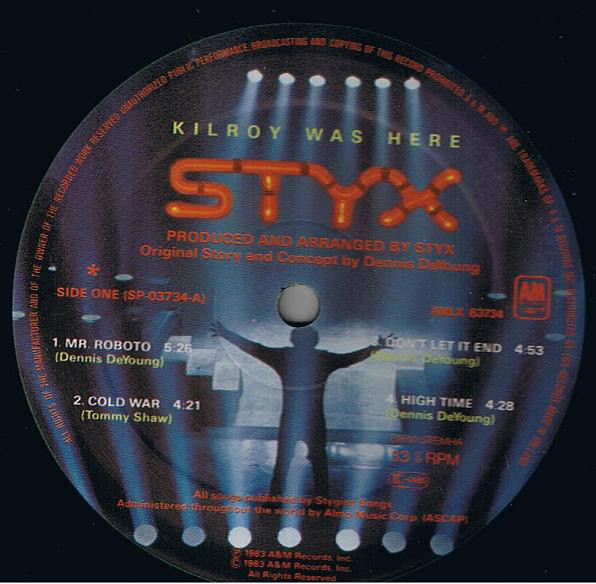 styx vinyl